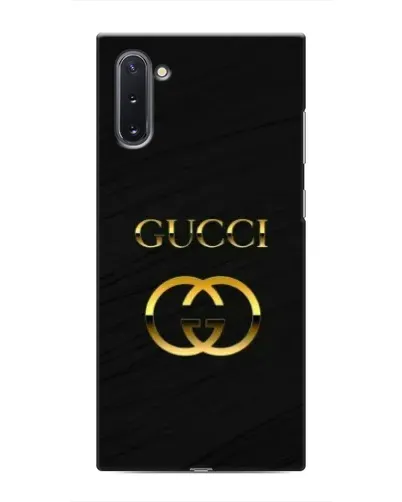 Чехол для Samsung Galaxy Note 10 с картинкой «Золотой логотип Gucci» Чехол для Samsung Galaxy Note 10 с картинкой «Золотой логотип Gucci»