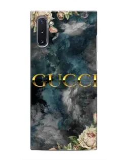 Чехол для Samsung Galaxy Note 10 с картинкой «Абстрактные цветы Gucci»