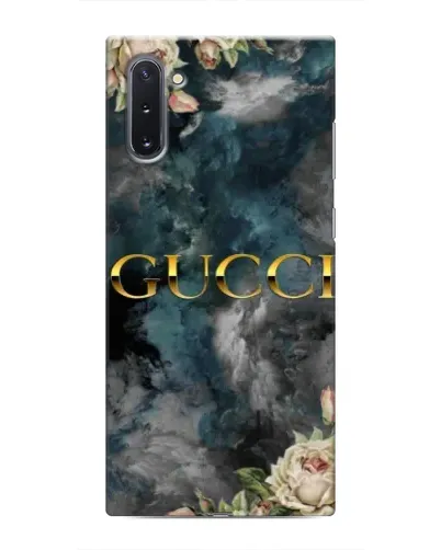 Чехол для Samsung Galaxy Note 10 с картинкой «Абстрактные цветы Gucci» Чехол для Samsung Galaxy Note 10 с картинкой «Абстрактные цветы Gucci»