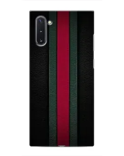 Чехол для Samsung Galaxy Note 10 с картинкой «Gucci — неоновая линия»