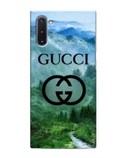 Чехол для Samsung Galaxy Note 10 с картинкой «Gucci — горный пейзаж»