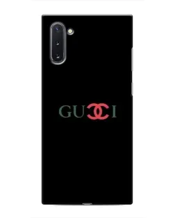 Чехол для Samsung Galaxy Note 10 с картинкой «Gucci — красный градиент»