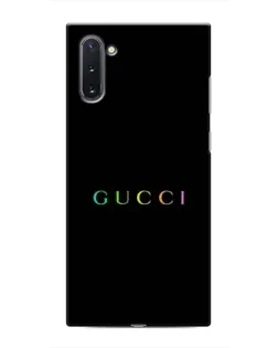 Чохол для Samsung Galaxy Note 10 з картинкою «Gucci — неоновий мінімалізм»