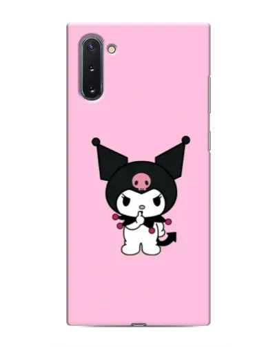 Чехол для Samsung Galaxy Note 10 с картинкой «Kuromi — розовая нежность»