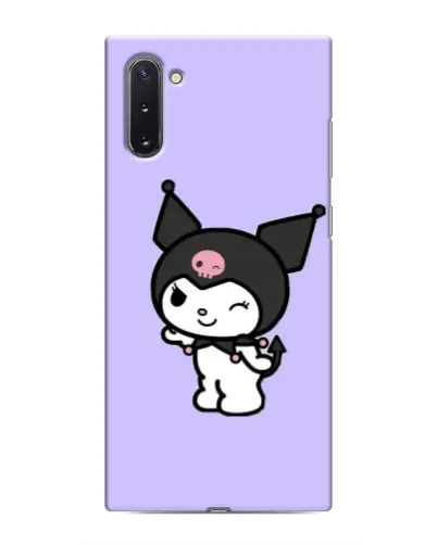 Чехол для Samsung Galaxy Note 10 с картинкой «Классическая Kuromi»