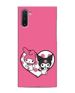 Чехол для Samsung Galaxy Note 10 с картинкой «Kuromi и My Melody» Чехол для Samsung Galaxy Note 10 с картинкой «Kuromi и My Melody»