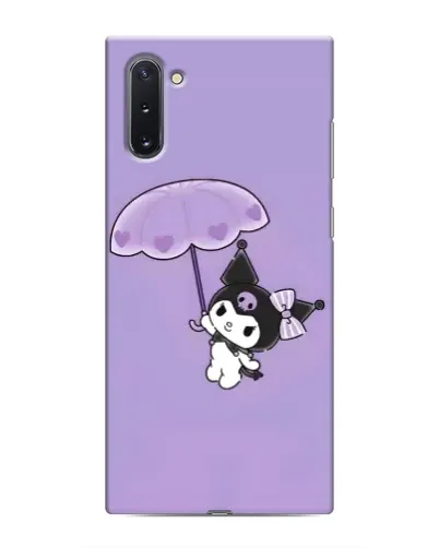 Чехол для Samsung Galaxy Note 10 с картинкой «Kuromi с зонтиком»