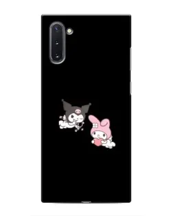 Чехол для Samsung Galaxy Note 10 с картинкой «My Melody и Kuromi» Чехол для Samsung Galaxy Note 10 с картинкой «My Melody и Kuromi»