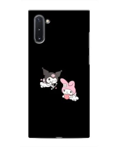 Чехол для Samsung Galaxy Note 10 с картинкой «My Melody и Kuromi»