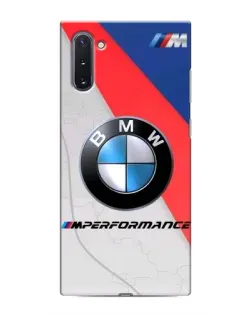 Чохол для Samsung Galaxy Note 10 з картинкою «BMW Performance стиль»