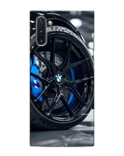 Чехол для Samsung Galaxy Note 10 с картинкой «Колесо BMW вблизи» Чехол для Samsung Galaxy Note 10 с картинкой «Колесо BMW вблизи»