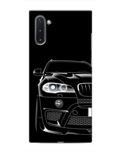 Чехол для Samsung Galaxy Note 10 с картинкой «Темный силуэт BMW» Чехол для Samsung Galaxy Note 10 с картинкой «Темный силуэт BMW»