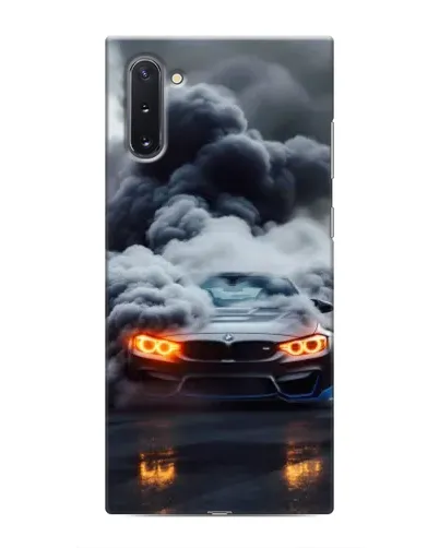 Чехол для Samsung Galaxy Note 10 с картинкой «BMW в дыму» Чехол для Samsung Galaxy Note 10 с картинкой «BMW в дыму»