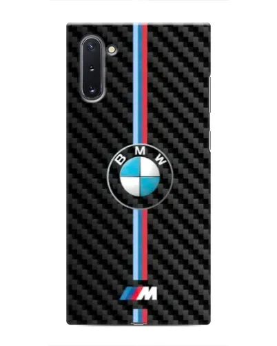 Чехол для Samsung Galaxy Note 10 с картинкой «Эмблема BMW и карбон» Чехол для Samsung Galaxy Note 10 с картинкой «Эмблема BMW и карбон»