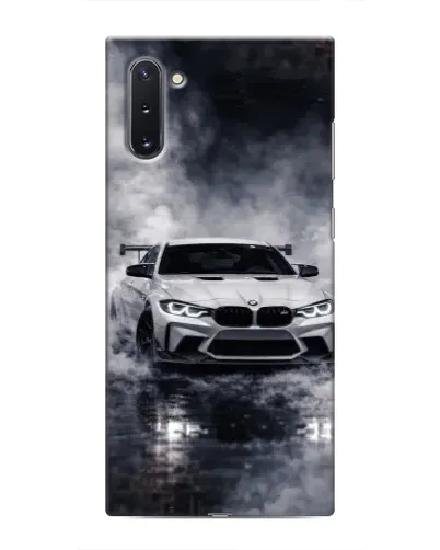 Чехол для Samsung Galaxy Note 10 с картинкой «BMW сквозь туман» Чехол для Samsung Galaxy Note 10 с картинкой «BMW сквозь туман»