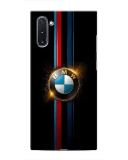 Чехол для Samsung Galaxy Note 10 с картинкой «BMW M-Power неон»