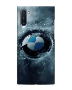 Чохол для Samsung Galaxy Note 10 з картинкою «Логотип BMW — лід»