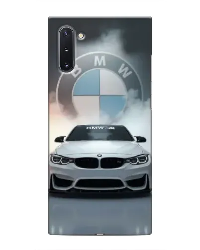 Чохол для Samsung Galaxy Note 10 з картинкою «BMW в білому диму» Чохол для Samsung Galaxy Note 10 з картинкою «BMW в білому диму»