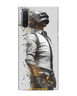 Чохол для Samsung Galaxy Note 10 з картинкою «PUBG — боєць у пилу»