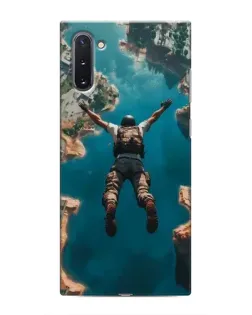 Чохол для Samsung Galaxy Note 10 з картинкою «PUBG — вільне падіння»