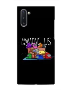 Чохол для Samsung Galaxy Note 10 з картинкою «Логотип Among Us»