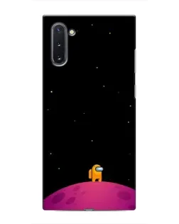 Чохол для Samsung Galaxy Note 10 з картинкою «Самотній герой на планеті»