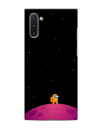 Чехол для Samsung Galaxy Note 10 с картинкой «Одинокий герой на планете»