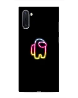 Чехол для Samsung Galaxy Note 10 с картинкой «Among Us градиент»