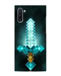 Чохол для Samsung Galaxy Note 10 з картинкою «Алмазний меч неон»