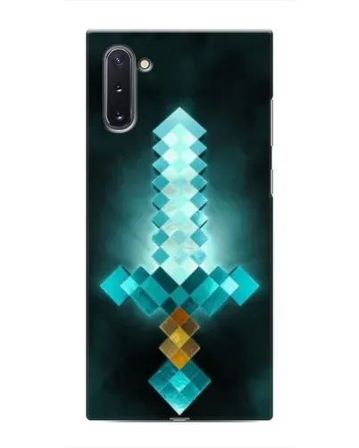 Чохол для Samsung Galaxy Note 10 з картинкою «Алмазний меч неон»