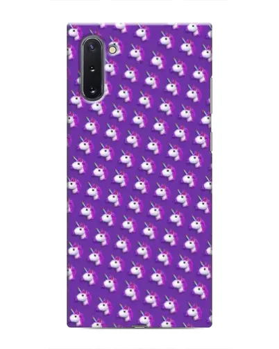 Чехол для Samsung Galaxy Note 10 с картинкой «Единороги на фиолетовом» Чехол для Samsung Galaxy Note 10 с картинкой «Единороги на фиолетовом»