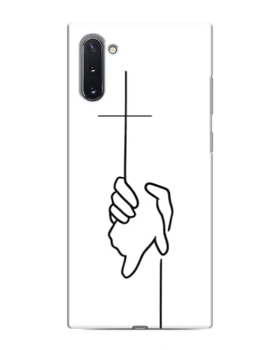Чехол для Samsung Galaxy Note 10 с картинкой «Рука держит» Чехол для Samsung Galaxy Note 10 с картинкой «Рука держит»