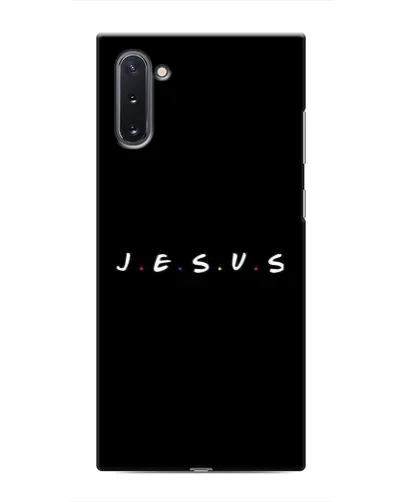 Чехол для Samsung Galaxy Note 10 с картинкой «Точки веры J.E.S.U.S.» Чехол для Samsung Galaxy Note 10 с картинкой «Точки веры J.E.S.U.S.»