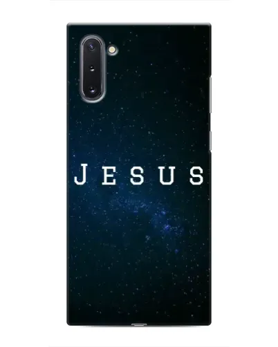 Чехол для Samsung Galaxy Note 10 с картинкой «Звездное небо Jesus» Чехол для Samsung Galaxy Note 10 с картинкой «Звездное небо Jesus»