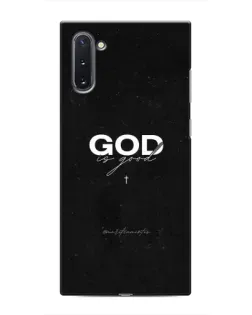 Чехол для Samsung Galaxy Note 10 с картинкой «GOD — Бог над всем»