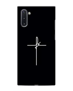 Чохол для Samsung Galaxy Note 10 з картинкою «Тонкий хрест»
