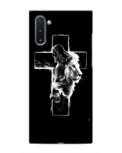 Чохол для Samsung Galaxy Note 10 з картинкою «Сяючий хрест Jesus»