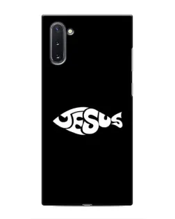 Чохол для Samsung Galaxy Note 10 з картинкою «Риба  Jesus»
