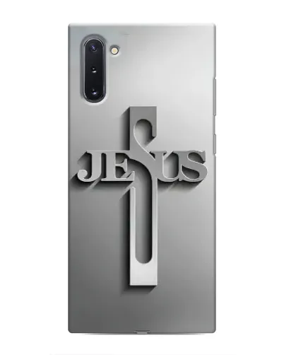 Чохол для Samsung Galaxy Note 10 з картинкою «Металевий хрест Jesus» Чохол для Samsung Galaxy Note 10 з картинкою «Металевий хрест Jesus»