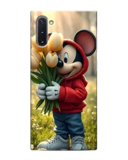 Чехол для Samsung Galaxy Note 10 с картинкой «Микки с тюльпанами» Чехол для Samsung Galaxy Note 10 с картинкой «Микки с тюльпанами»