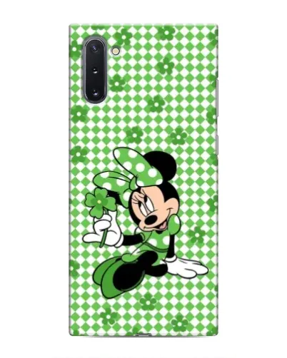 Чехол для Samsung Galaxy Note 10 с картинкой «Mickey в клетку»