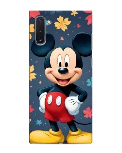 Чехол для Samsung Galaxy Note 10 с картинкой «Осенний Mickey Mouse»