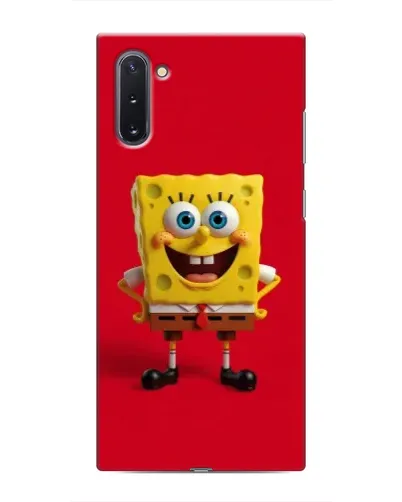 Чехол для Samsung Galaxy Note 10 с картинкой «Спанч Боб на красном» Чехол для Samsung Galaxy Note 10 с картинкой «Спанч Боб на красном»