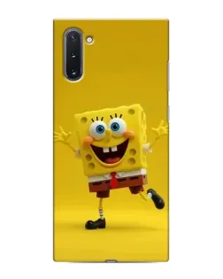 Чехол для Samsung Galaxy Note 10 с картинкой «Позитивный Губка Боб»