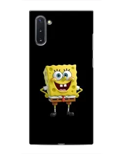 Чехол для Samsung Galaxy Note 10 с картинкой «Классический Губка Боб»