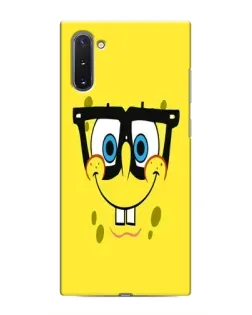 Чохол для Samsung Galaxy Note 10 з картинкою «Мінімалістичний Спанч Боб»