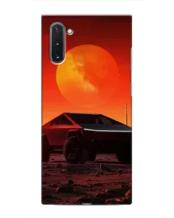Чохол для Samsung Galaxy Note 10 з картинкою «Cybertruck на Марсі»