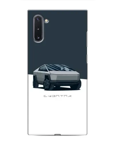 Чохол для Samsung Galaxy Note 10 з картинкою «Сріблястий Cybertruck Tesla» Чохол для Samsung Galaxy Note 10 з картинкою «Сріблястий Cybertruck Tesla»