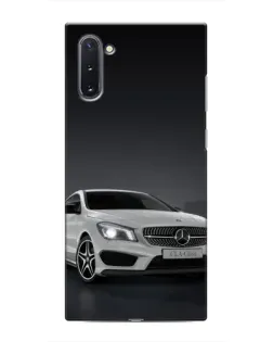 Чохол для Samsung Galaxy Note 10 з картинкою «Mercedes AMG GT Silver»