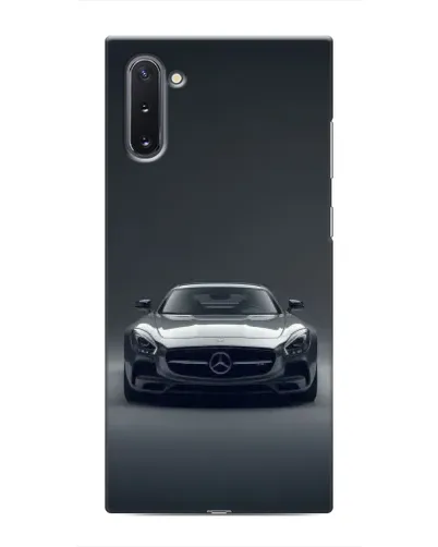 Чехол для Samsung Galaxy Note 10 с картинкой «Mercedes на черном» Чехол для Samsung Galaxy Note 10 с картинкой «Mercedes на черном»